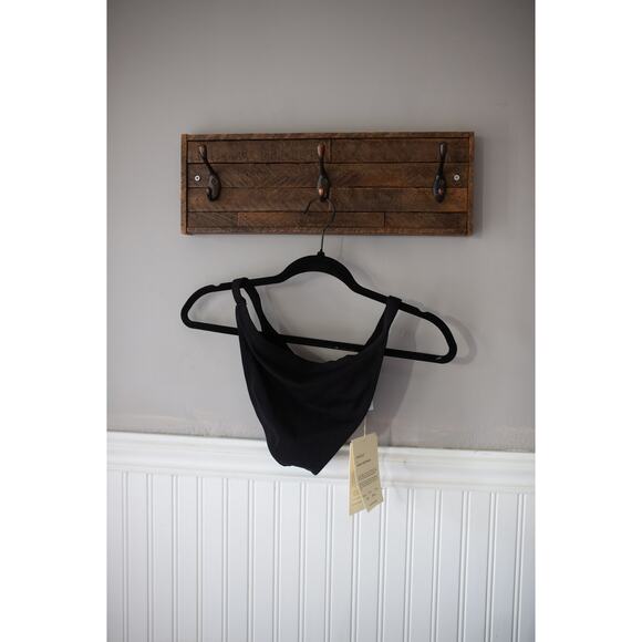 Mara Hoffman Lenni Bikini Bottom in Black Medium - Picture 4 of 4